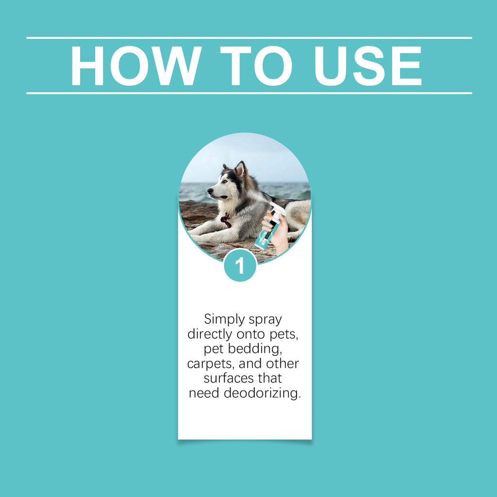 Yegbong Pet Deodorant Spray, Pet Deodorant Cleaning, Odor, Lasting Fragrance To Protect The Health Of Pets