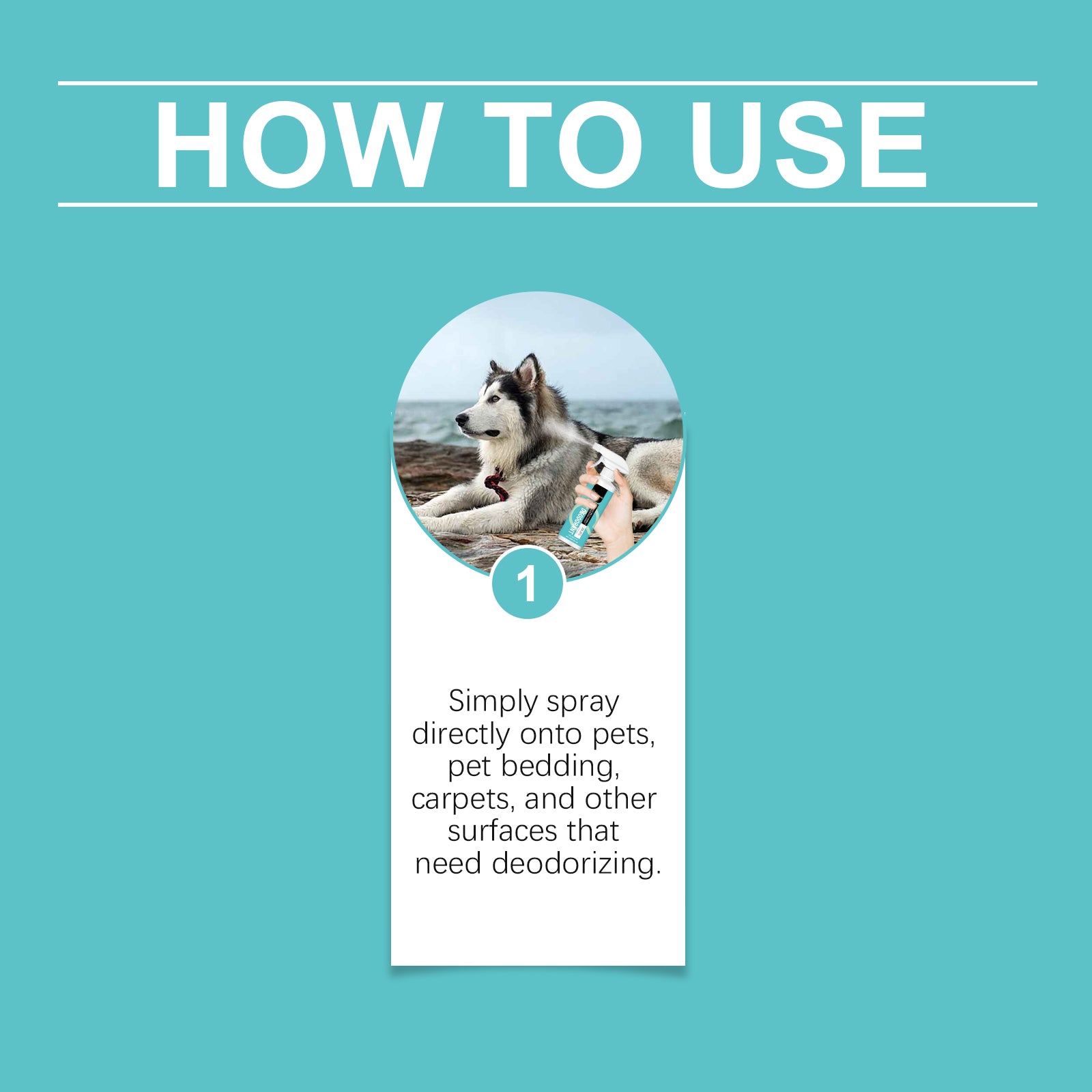 Yegbong Pet Deodorant Spray, Pet Deodorant Cleaning, Odor, Lasting Fragrance To Protect The Health Of Pets