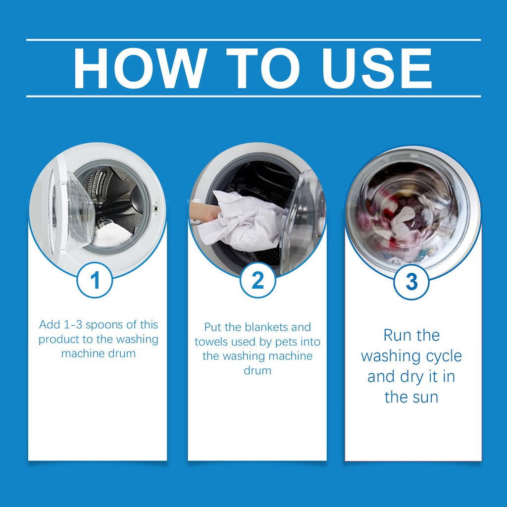 Yegbong Pet Washing Powder Deodorizing Deodorizing Deep Clean Stains Pet Washing Powder Decontamination Powder